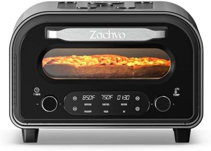 ZACHVO Countertop Electric Pizza Oven, 850°F, for Home Pizza Nights