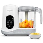 Baybee Blenzy 5-in-1 Electric Baby Food Processor for Baby Food Maker with Steamer, Chopper & Grinder | Portable Baby Food Blender with Self Cleans & Touch Screen Control | Blender for Baby Food Puree