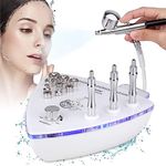 Vinban Microdermabrasion Machine with Spray Gun, Professional Home Use Facial Beauty Salon Equipment Strong Suction Power 65-68cmhg