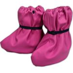 LOVRAIN Waterproof Footies for Kids 3-15 Months Pink Small