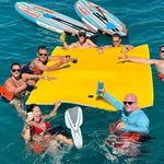 Yaciente 12' Lily Pad Floating Mat,