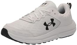 Under Armour Men's UA Charged Assert 10 Running Shoe, White, 9 UK