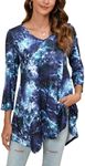 Enmain Women Tunic Tops Long Sleeve