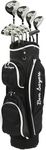 Ben Sayers M8 13-Piece Golf Package Set | Complete Ladies Set | Full 12 Clubs Graphite Shafts with Cart Bag | Driver, Woods, Hybrids, Irons, Wedges & Putter | Right Hand