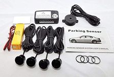 Silver Parking Reversing Sensors 4 Sensor Kit Audio Buzzer