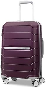 Samsonite Freeform Hardside Expandable with Double Spinner Wheels, Amethyst Purple, 2-Piece Set (21/28), Amethyst Purple, Carry-On 21-Inch, Freeform Hardside Expandable with Double Spinner Wheels