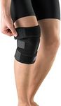 LP Extreme Closed Knee Support with Coolprene Material, Fully Adjustable Knee Brace - Arthritis Pain Relief, Knee Compression Support & Patella Knee Support, Black - One Size