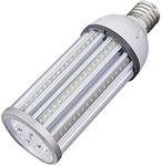 54W LED Corn Light Bulb E39 Mogul Base LED Lights Equivalent(300W) 6000K IP65 Waterproof Replacement HID HPS for Indoor Area Warehouse High Bay Street Light