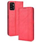 Ranyi Mobile Phone Cases for Consumer Cellular ZMax 11, Magnetic Flip Wallet Case with Credit Card Holder Slots Kickstand Flip Folio Leather Case for Consumer Cellular ZTE ZMax 11 Z6251 -red