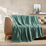 Eddie Bauer - Twin Blanket, Lightweight Cotton Bedding, Home Decor for All Seasons (Herringbone Green, Twin)