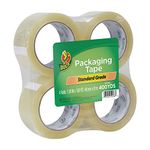 Duck Brand Standard Packing Tape Refill, 4 Rolls, 1.88 Inch x 100 Yards (240593)