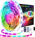 Led Lights for Bedroom 50ft, REEMEER Led Lights Music Sync Color Changing Led Strip Lights with App Control and Remote, Led Light Strip Used for Party, Home Decoration