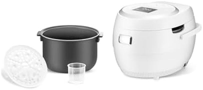 CUCKOO CR-1020F | 10-Cup (Uncooked) Micom Rice Cooker | 16 Menu Options: White Rice, Brown Rice & More, Nonstick Inner Pot, Designed in Korea | White