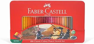 Faber-Castell Classic Colour Pencil Gift Tin of 100 (16-115805)