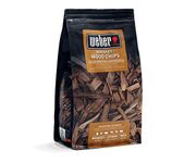 Weber Whiskey Wood Chips | Hardwood Cooking Pellets | 0.7 kg | BBQ Smoker Wood Chips | Barbeque & Smoker Fuel | Alternative to Briquettes, 100% Natural Wood Chips for BBQ & Wood Fired Grills (17627)