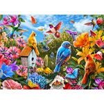 Jigsaw Puzzles for Adults 1000 Piece Puzzle for Adults 1000 Pieces Puzzle 1000 Pieces-Birds & Flowers(27.6"x 19.7")