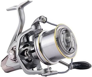 HAUT TON Spinning Reel NGK-9000 Advanced Version,17+1BB Graphite Frame Surf Fishing Reels,4.8:1 Gear Ratio 55LBs Max Drag Medium Long Casting Saltwater Monster Fish.