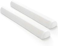 Toddler Bed Rail Bumpers [2 Pack] Safety Sleep Bedside Rail Guard for Toddlers & Kids & Baby | Memory Foam Long Pillow Pads with Non-Slip Machine Washable Cover by Shinnwa