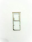 Oppo A83 Dual Nano Sim Outer Sim Tray Holder Gold