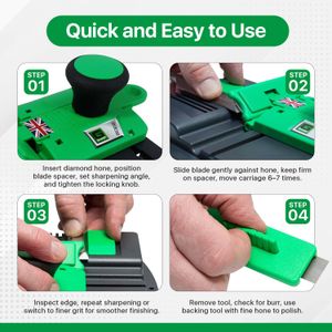 G Sharp Edge Chisel Sharpener – Precision Tool Sharpening Guide