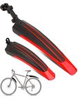 Bike Fenders Front and Rear Adjustable Easy to Install Fit for 20"/22"/24"/26"/700cc MTB BMX Mountain Road Bicycle OVTSPO