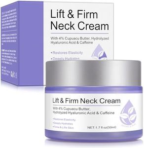 Neck Firming Cream,Tighten and Lift Neck Cream - Best For Tightening Sagging Skin Sculpted Go Pure Neck Cream, Advanced Tightening Moisturizer For Firm