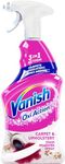 Vanish Gold Oxi Action Upholstery & Carpet Cleaner, Stain Remover Spray, 500 ml | 30 Second Amazing Stain Removal | Removes Pet Messes 1st Time | Prevents Pet Remarking | Spot Cleaning