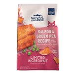 Natural Balance L.I.D. Limited Ingredient Diets Dry Cat Food, Grain Free, Green Pea & Salmon Formula, 10-Pound