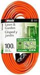 Woods 724 16/2 100-Foot Vinyl SJTW Extension Cord (Orange)