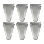 Little Giant RC2 Galvanized Steel Medium Poultry Restraining Cone, (6 Pack)