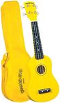 Diamond Head DU-104 Rainbow Soprano Ukulele - Yellow