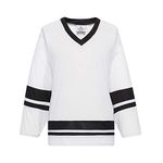 EALER H400 Series Blank Ice Hockey Practice Jersey League Jersey Team Jersey White/Black