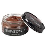 Kelly's Medium Brown Shoe Polish 1.5 oz - Professional Leather Shoe Cream