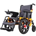 Adult Electric Wheelchair, Foldable Light Electric Wheelchair, Lithium Battery, net Weight 36KG, Suitable for Travel Adult Elderly Scooter