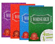 W.F Graham Word Search Puzzle Books, Multicolour size A5 Set of 4 Assorted