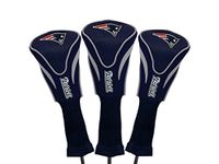 NFL New England Patriots 3 Pack Contour Head Covers