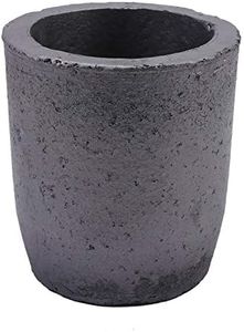 Nisorpa Durable 12KG Foundry Silicon Graphite Crucible Copper Casting Cup Furnace Coke Oven for Gold Silver Copper Brass Aluminum Melting