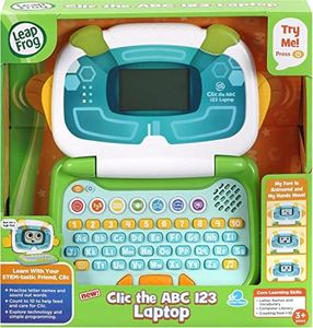 LeapFrog Clic The ABC 123 Laptop - Educational Kid Laptop - 615103 - Green