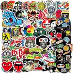 150Pcs Skateboard Stickers, Skateboading Pack Stickers Cool, All Brand of Skateboard, Supperenn, Vaaamm, Sammmta Crunnn Stickers for Suitcase Laptop Water Bottles Teens Boys Girls Decal Sticker