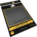 Graphite Transfer Tracing Carbon Paper - 10 Sheets - 18" x 24" - MyArtscape (Black)