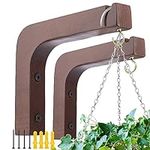 Oradrem 2 Pack Wooden Wall Hooks fo