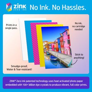 HP Sprocket 2x3 Portable Photo Printer – Compact Instant Prints