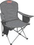 Coleman Chair Quad Deluxe Cooler Heather (Wide)