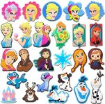 Zanerolan 25Pcs Princess Shoe Decor