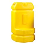 Pacific Handy Cutter Blade Bank, Used Razor Blade Disposal with Wall Mount, Safely Dispose of Used Blades, Keep Blades Out of Trash Bags, Off of Floors, and Away from Other Hazardous Locations, Yellow