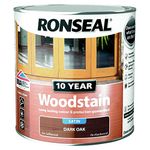 Ronseal 10 Year Woodstain Dark Oak 2.5L