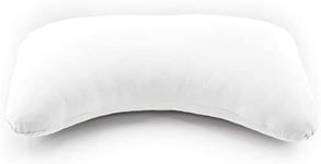 Honeydew Queen Side Pillow Case - Fits The Scrumptious and Essence Curved Pillows for Side Sleeping - Comfortable and Soft Cooling Viscose Made from Bamboo Fabric - Queen Size (Powdered Sugar White)