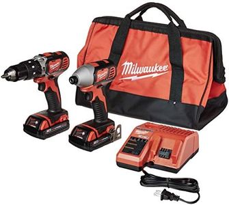 Milwaukee 2697-22CT M18 18-Volt Lithium-Ion Cordless Hammer Drill/Impact Driver Combo Kit