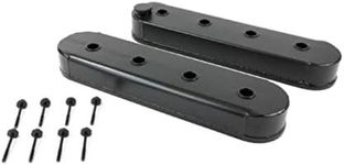 A-Team Performance - Fabricated Aluminum Valve Covers - Compatible with GM Chevy LSX LS1 LS3 LS6 Black