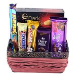 Astonished Retail Romantic Surprise Wedding Gift | Assorted Chocolates with Designer Basket | Chocolate Gift Hamper for Diwali, Birthday, Holi, Rakhi, New Year, Christmas, Anniversary, 1